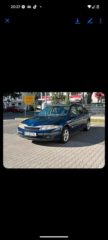 Blau Gebraucht 2004 Renault Laguna II Limousine | 1.400 € (Fairer Preis) - Bild 1/4