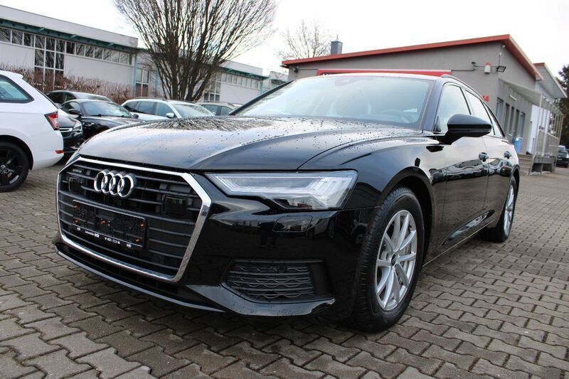 Schwarz Gebraucht 2022 Audi A6 Limousine | 33.790 € (Guter Preis) - Bild 1/4