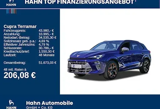 Gebraucht Cupra Terramar VZ 265 PS (194 kW) 2025 Blau SUV