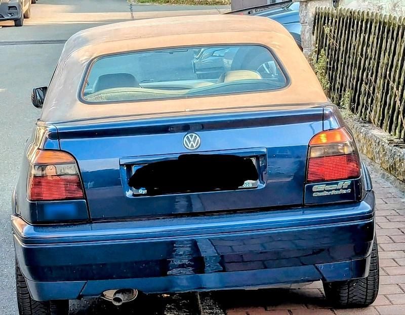 Gebraucht VW Golf Cabriolet Karmann 116 PS (85 kW) 1994 Blau Cabrio