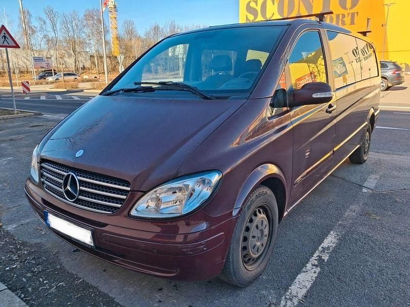 Gebraucht Mercedes Viano 150 PS (110 kW) 2005 Rot Van / Kleinbus