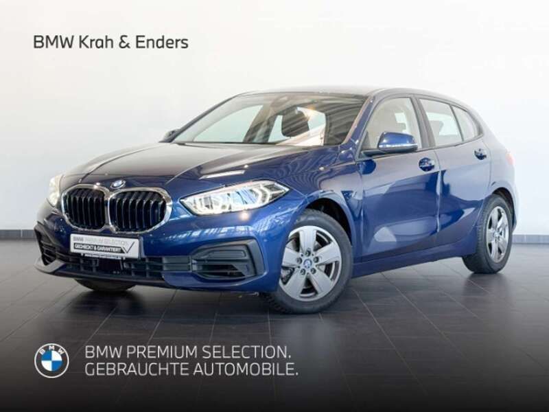 Blau Gebraucht 2021 BMW 116 Advantage Kleinwagen | 19.290 € (Fairer Preis) - Bild 1/4