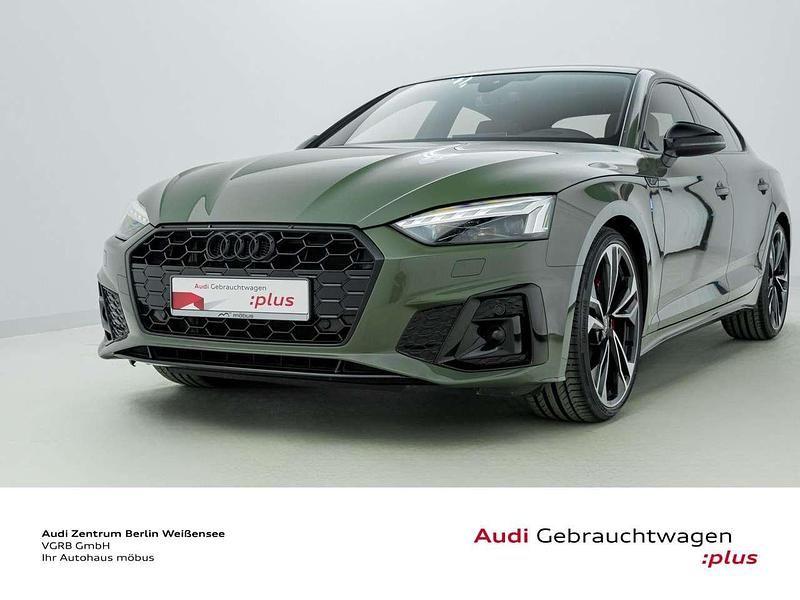 Gebraucht Audi A5 S-Line 204 PS (150 kW) 2023 Distriktgrün metallic Coupé