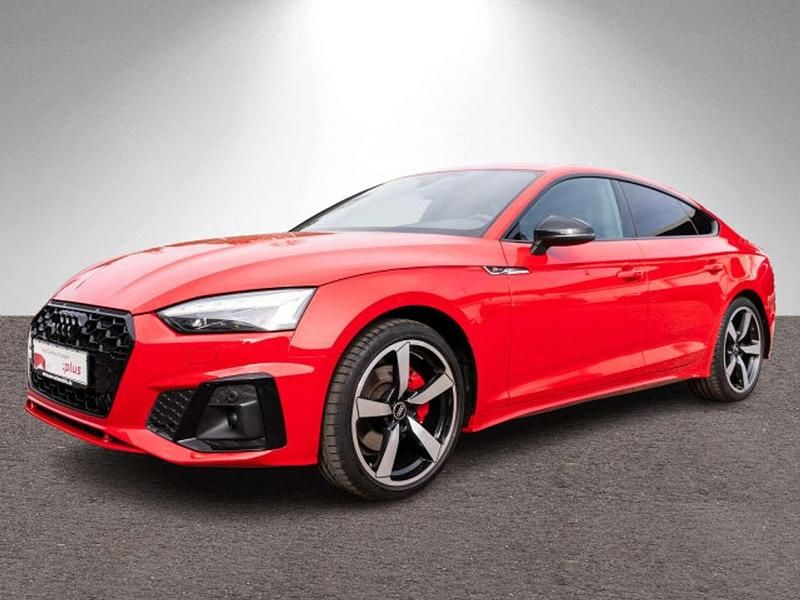Gebraucht Audi A5 S-Line 204 PS (150 kW) 2022 Tangorot metallic Coupé