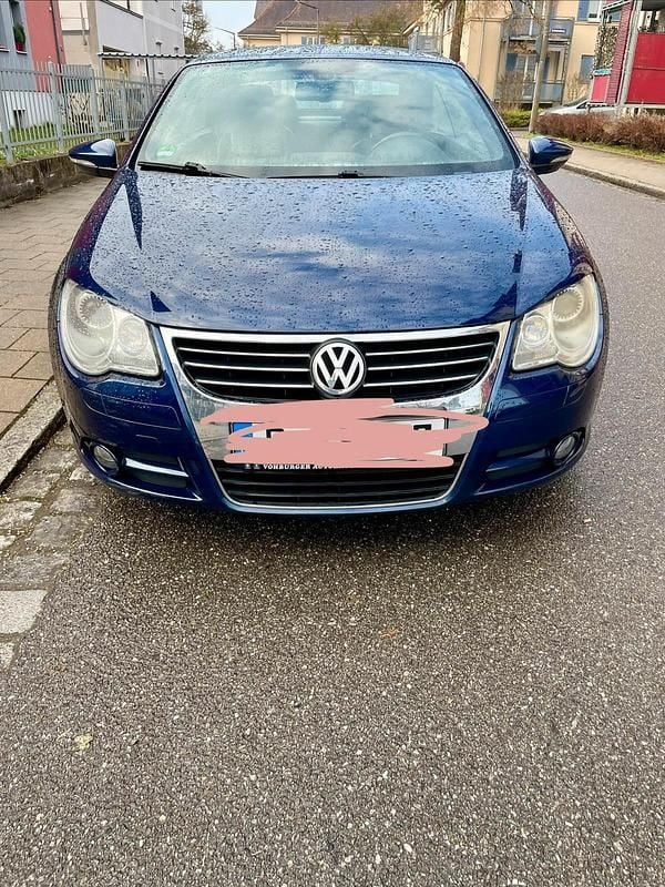 Second-hand VW Eos 2009 Albastru Cabrio