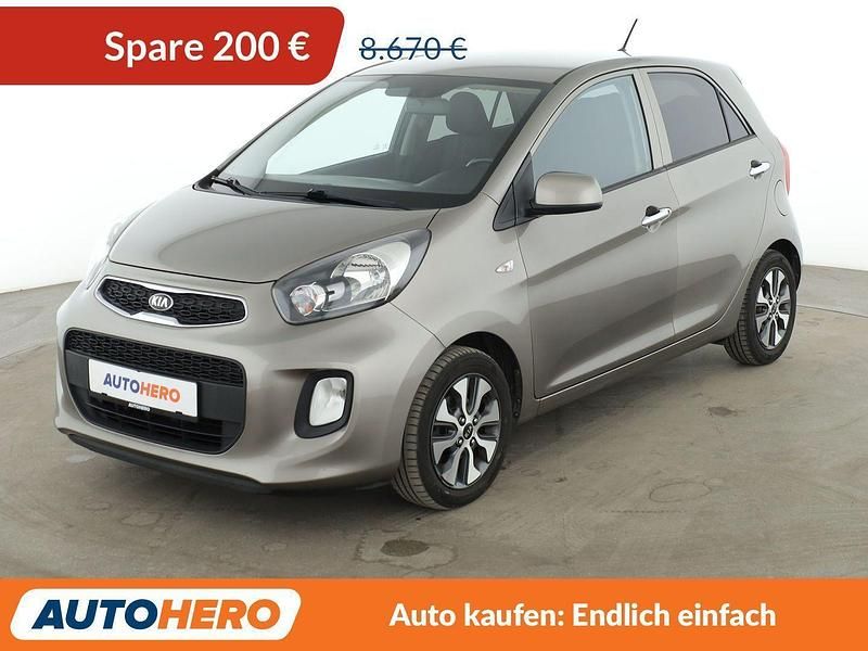 Grau Gebraucht 2016 Kia Picanto DREAM-TEAM Edition Kleinwagen | 8.470 € (Fairer Preis) - Bild 1/3