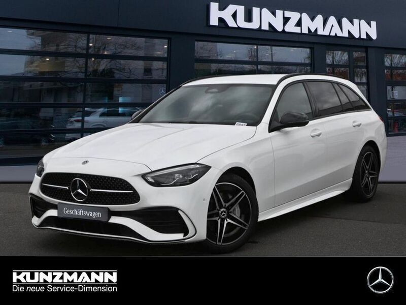 Weiß Gebraucht 2025 Mercedes C180 AMG Kombi | 39.929 € (Fairer Preis) - Bild 1/4
