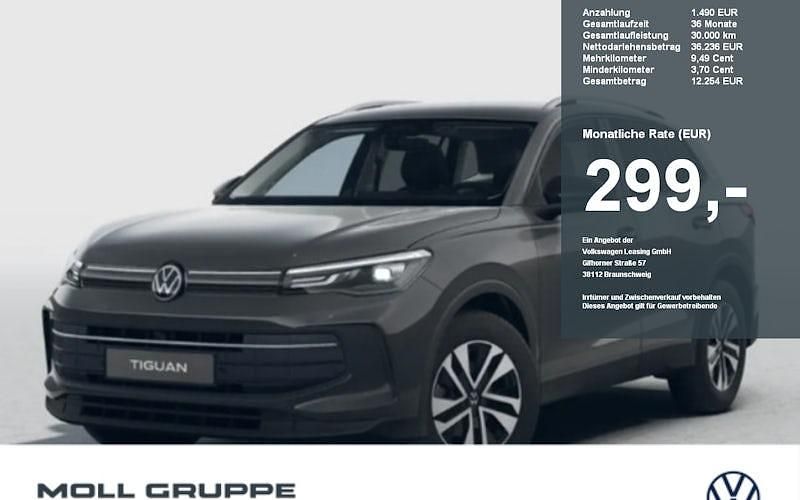Neu VW Tiguan 150 PS (110 kW) 2026 Grau SUV