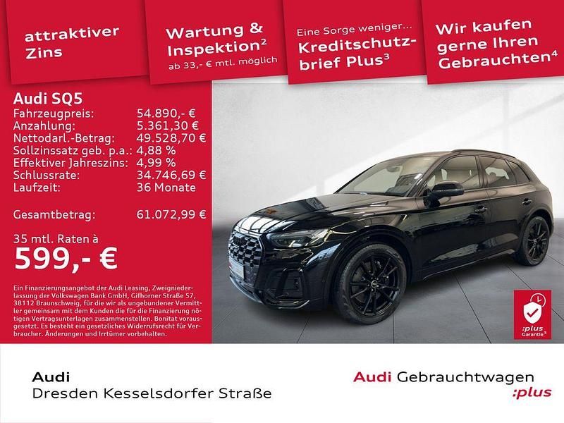 Gebraucht Audi SQ5 Ambiente 341 PS (250 kW) 2023 Mythosschwarz metallic SUV