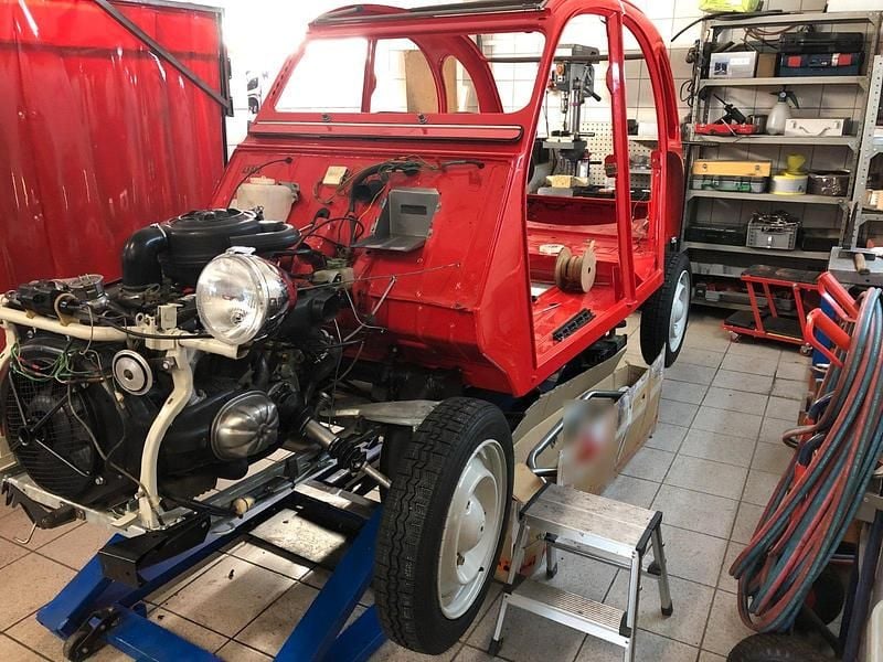 Gebraucht Citroën 2CV 28 PS (20 kW) 1988 Rot Limousine