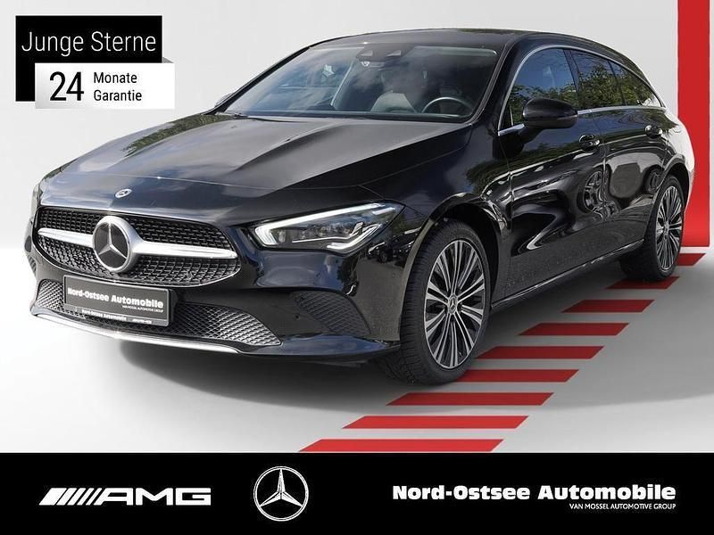 Unilack nachtschwarz Gebraucht 2021 Mercedes CLA250e Shooting Brake Progressive Kombi | 24.490 € (Fairer Preis) - Bild 1/4
