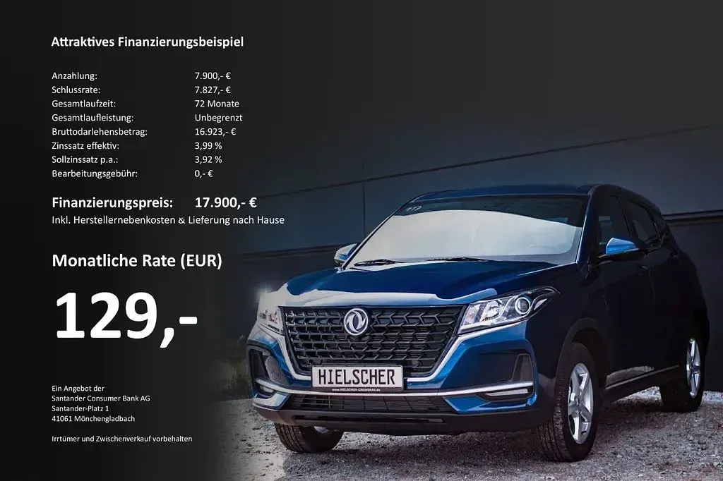 Occasion DFSK Fengon 106 ch (77 kW) 2024 Bleue SUV