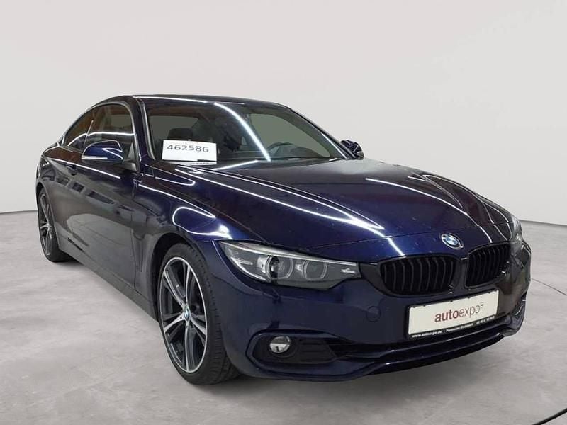 Tansanitblau metallic Gebraucht 2020 BMW 430 Sport Line Coupé | 27.990 € (Superpreis) - Bild 1/4