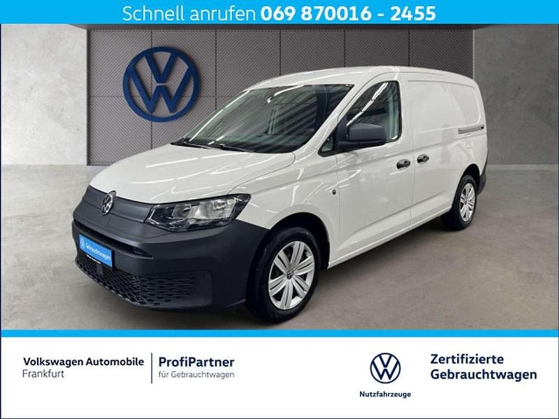 B4 candyweiß Gebraucht 2021 VW Caddy Van / Kleinbus | 18.540 € (Guter Preis) - Bild 1/4