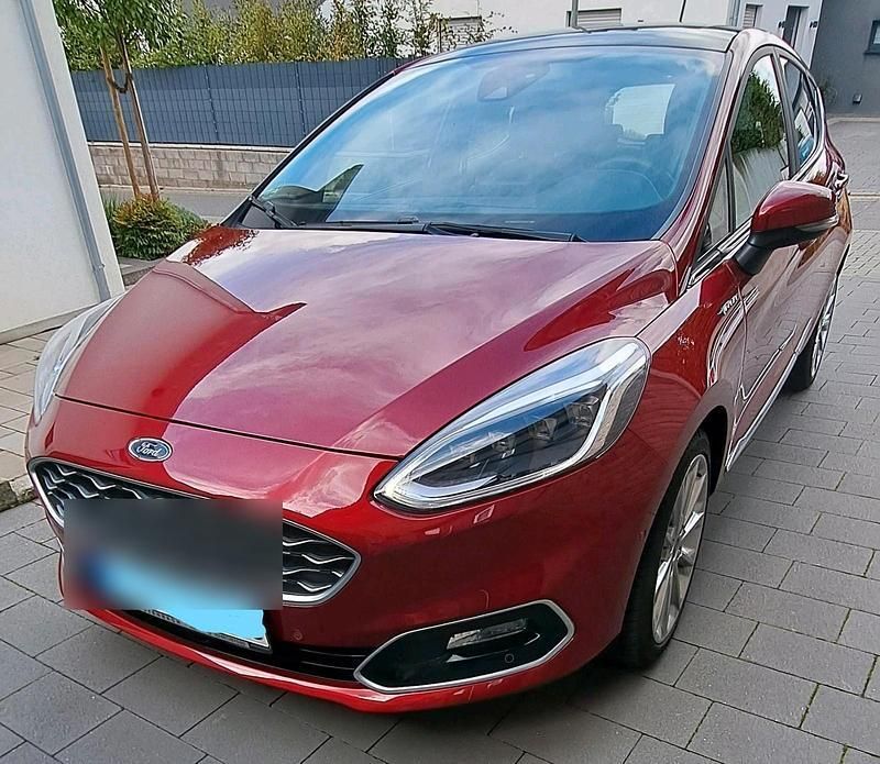 Rot Gebraucht 2019 Ford Fiesta Vignale Kleinwagen | 14.000 € - Bild 1/4