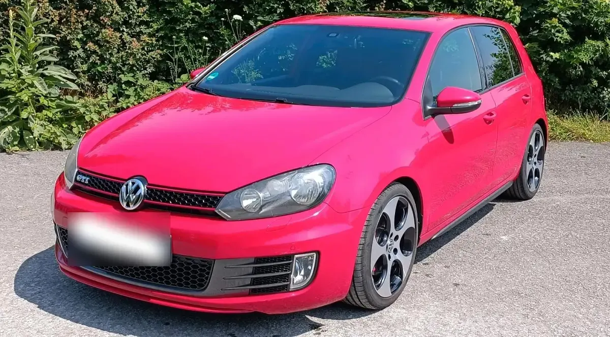 Gebraucht VW Golf VI GTI 210 PS (154 kW) 2010 Rot Kleinwagen