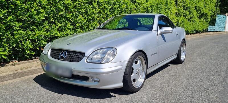 Silber Gebraucht 2003 Mercedes SLK200 Cabrio | 7.900 € (Fairer Preis) - Bild 1/4