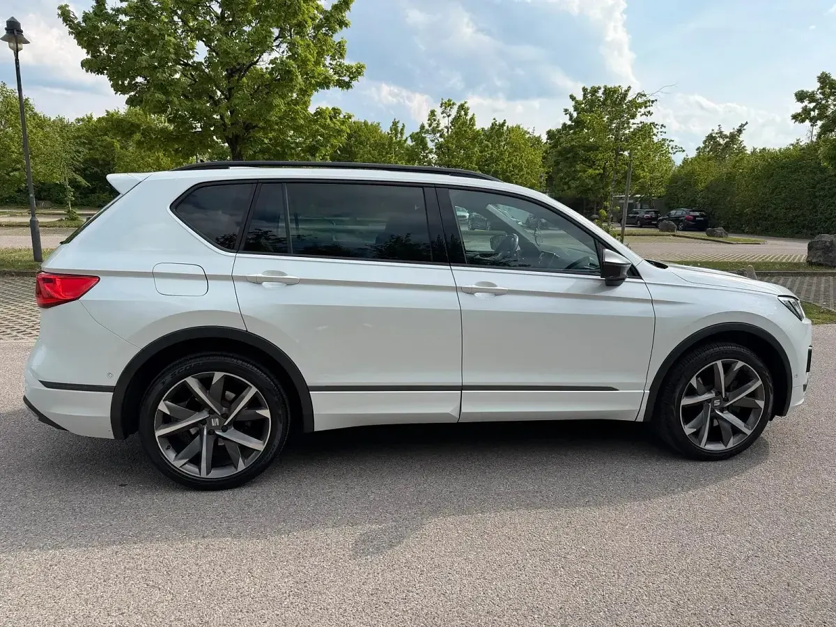 Gebraucht Seat Tarraco FR 200 PS (147 kW) 2021 Weiß SUV
