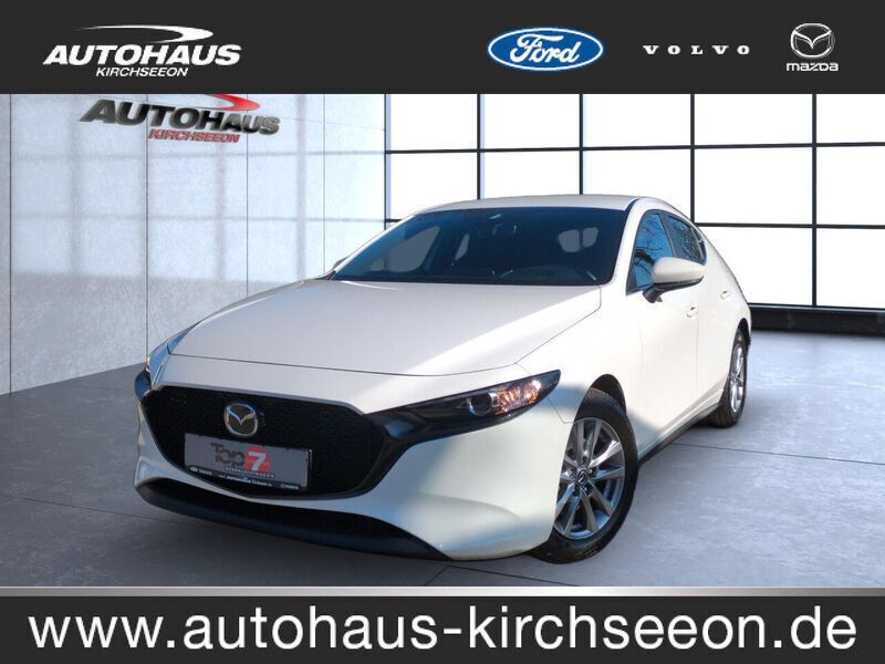 Weiß Gebraucht 2023 Mazda 3 Basis Limousine | 19.950 € (Superpreis) - Bild 1/4