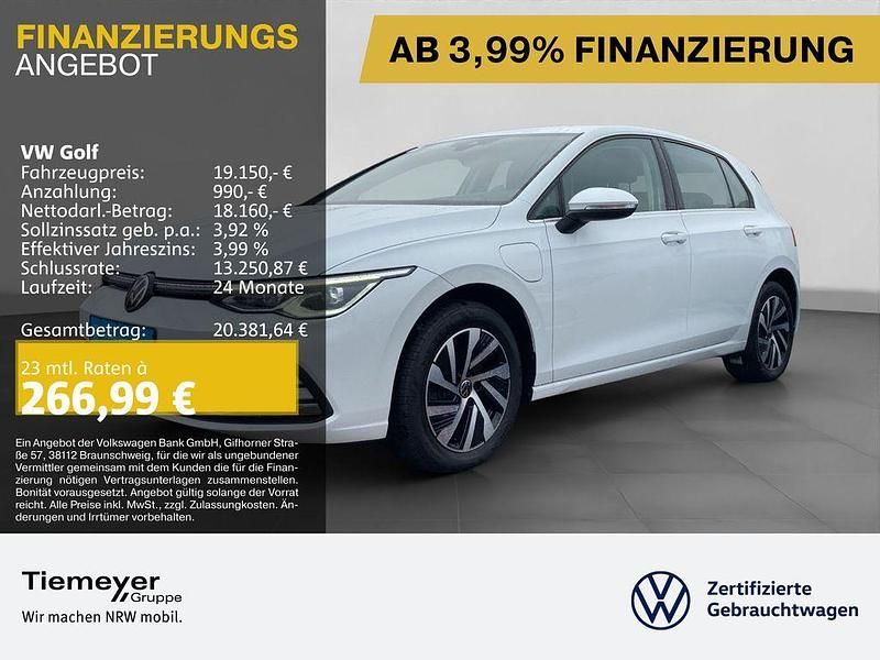 Weiß Gebraucht 2022 VW Golf Style Limousine | 19.150 € (Superpreis) - Bild 1/4