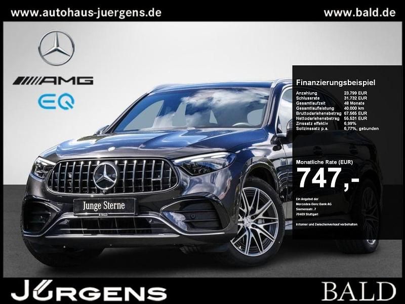 Grau graphitgrau Gebraucht 2025 Mercedes GLC43 AMG AMG SUV | 79.330 € - Bild 1/4