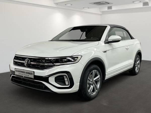 Weiß (pure white) Neu 2025 VW T-Roc Cabriolet R-line Cabrio | 40.170 € (Superpreis) - Bild 1/4