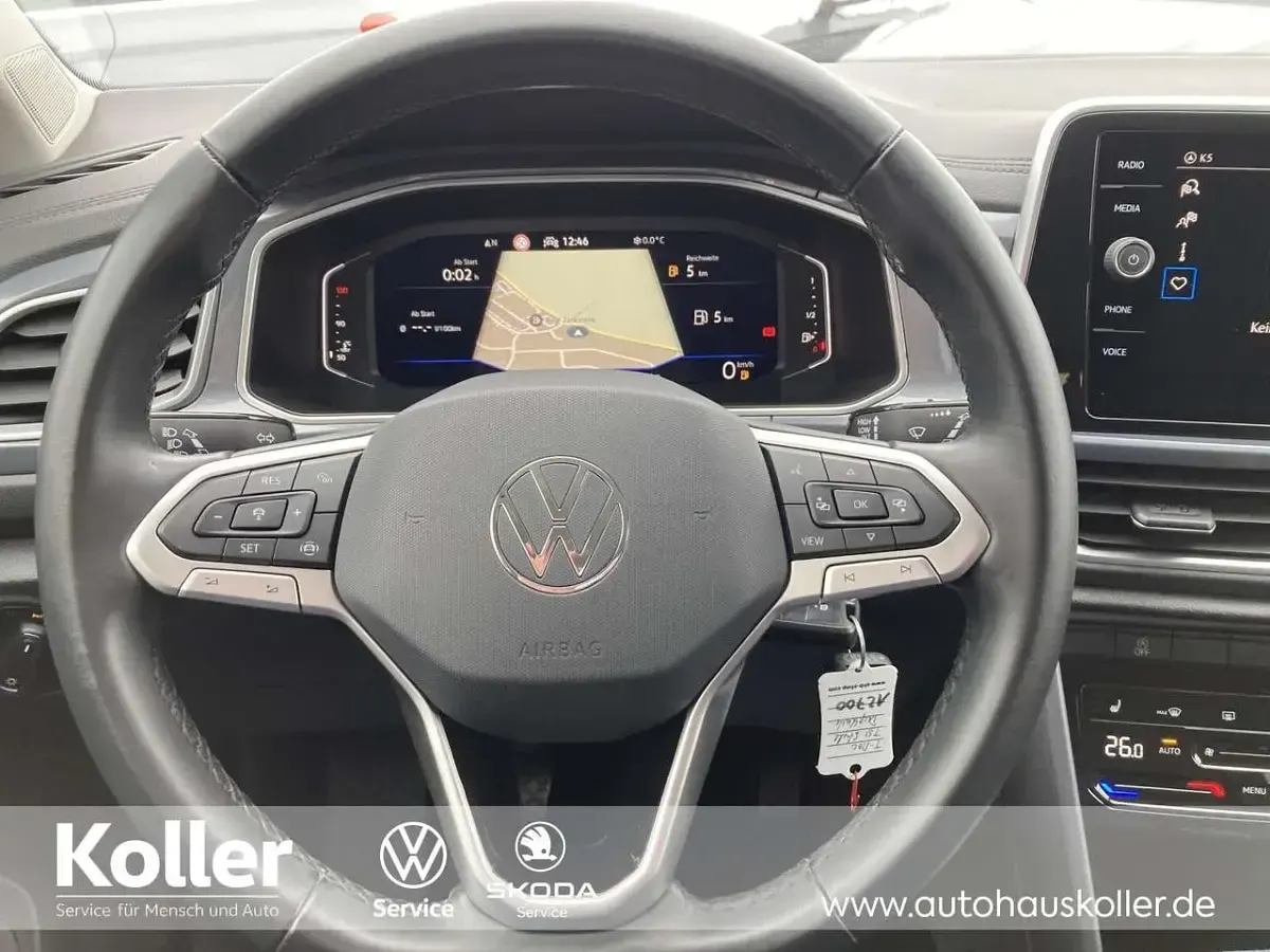 Gebraucht VW T-Roc Style 110 PS (80 kW) 2022 Schwarz SUV