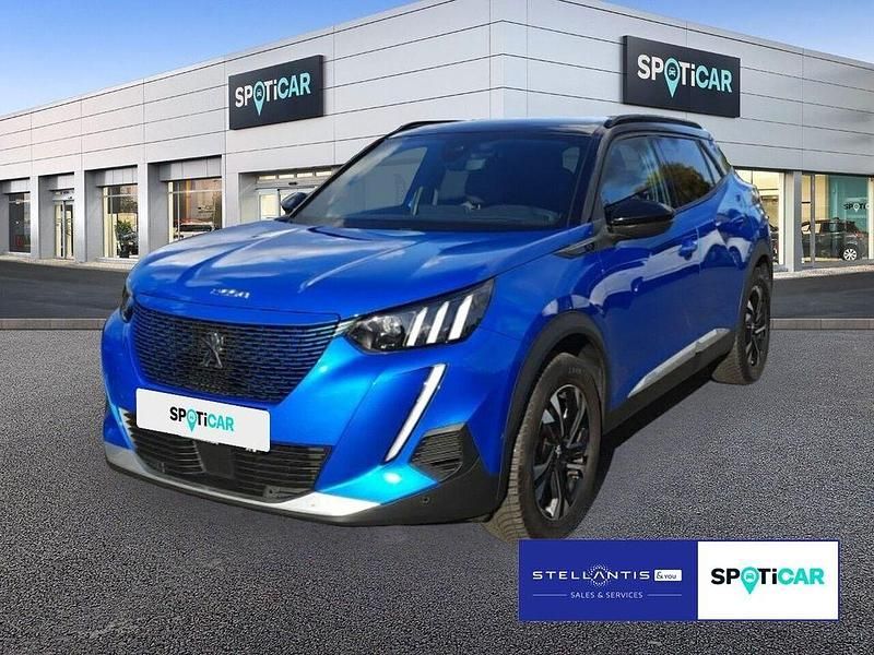 Blau Gebraucht 2023 Peugeot e-2008 GT SUV | 20.930 € (Fairer Preis) - Bild 1/4