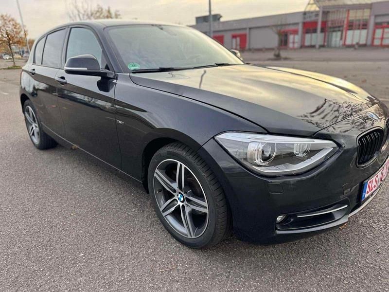 Schwarz Gebraucht 2011 BMW 118 Sport Line Kleinwagen | 6.200 € (Guter Preis) - Bild 1/4