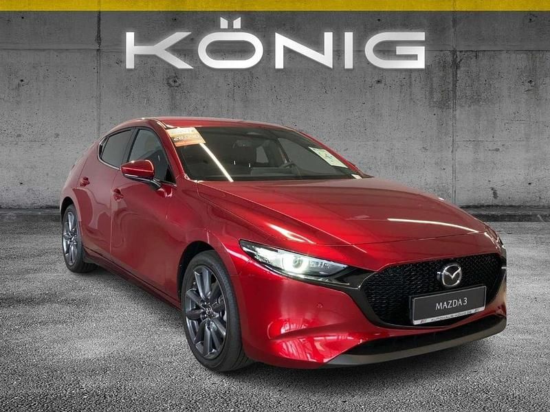 Gebraucht Mazda 3 Exclusive-Line 150 PS (110 kW) 2024 Rot Limousine