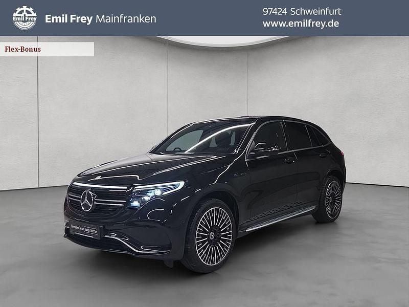 Schwarz Gebraucht 2021 Mercedes EQC400 AMG SUV | 34.850 € (Fairer Preis) - Bild 1/4