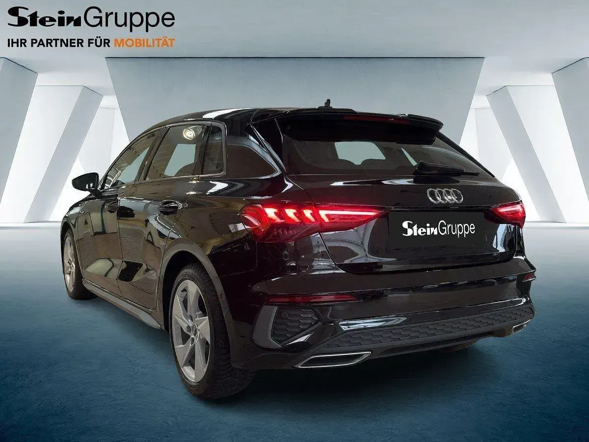 Gebraucht Audi A3 S-Line 110 PS (80 kW) 2023 Schwarz Limousine