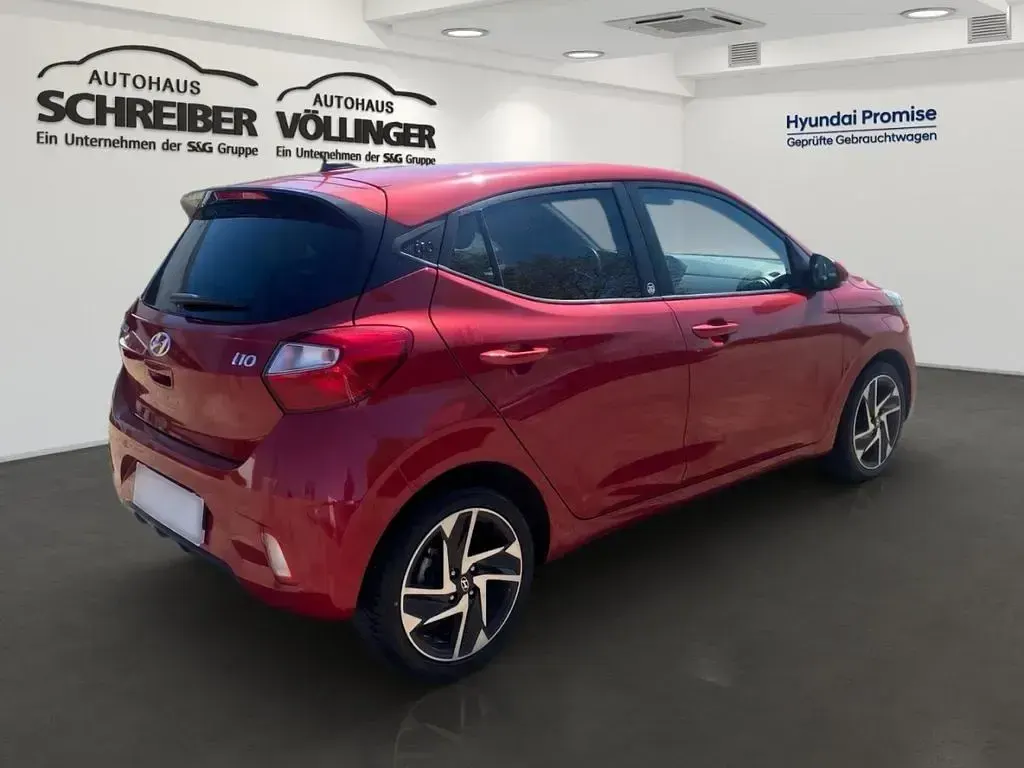 Gebraucht Hyundai i10 Edition 30+ 67 PS (49 kW) 2021 Rot Kleinwagen