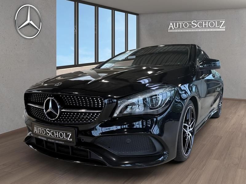 Schwarz Gebraucht 2019 Mercedes CLA200 Shooting Brake AMG Kombi | 24.972 € (Etwas zu teuer) - Bild 1/4