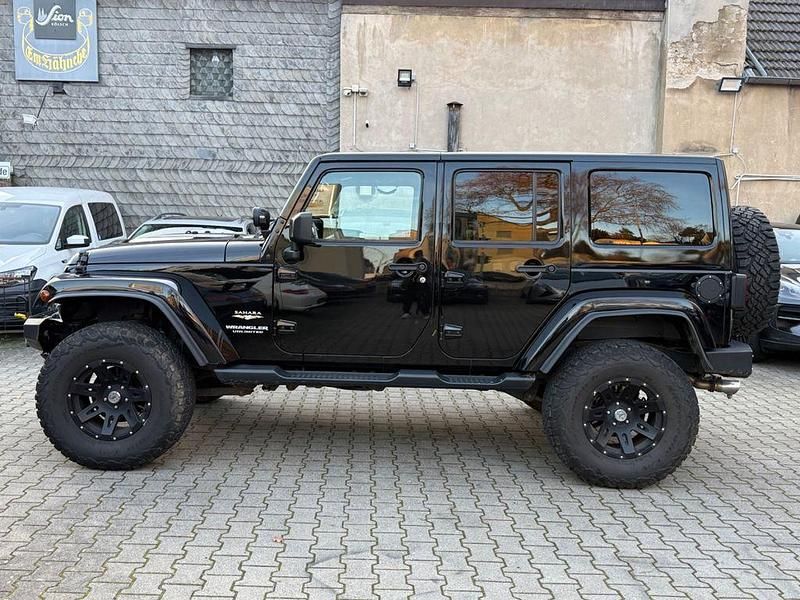 Gebraucht Jeep Wrangler Unlimited Sahara 200 PS (147 kW) 2014 Schwarz SUV
