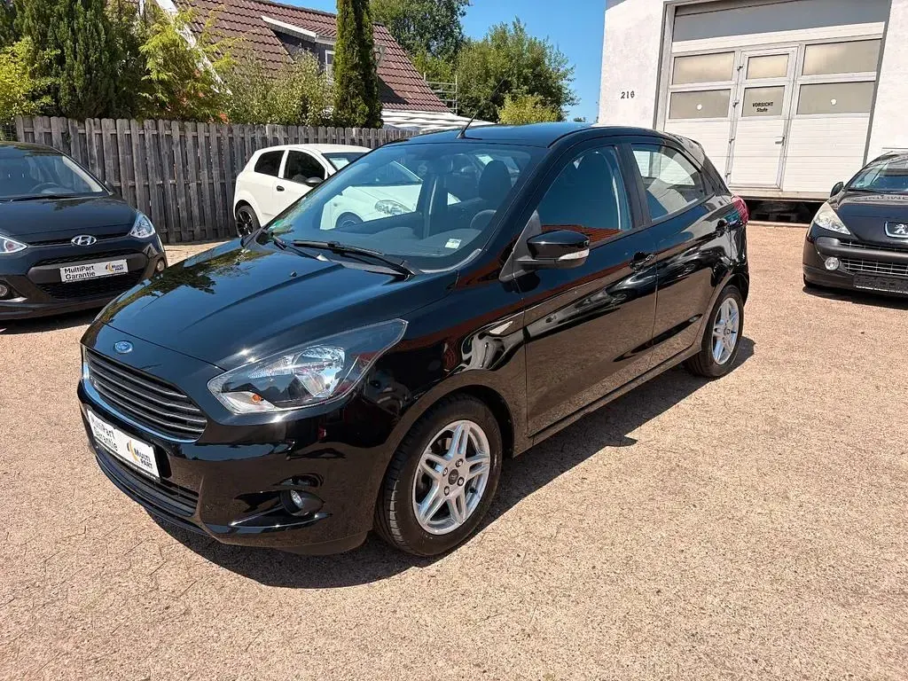 Gebraucht Ford Ka Plus Cool & Sound Edition 86 PS (63 kW) 2018 Schwarz Kleinwagen