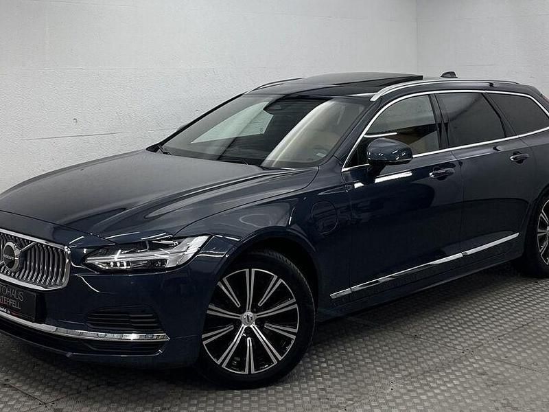 Denim blue (metallic) Gebraucht 2022 Volvo V90 Plus Kombi | 38.800 € (Fairer Preis) - Bild 1/4