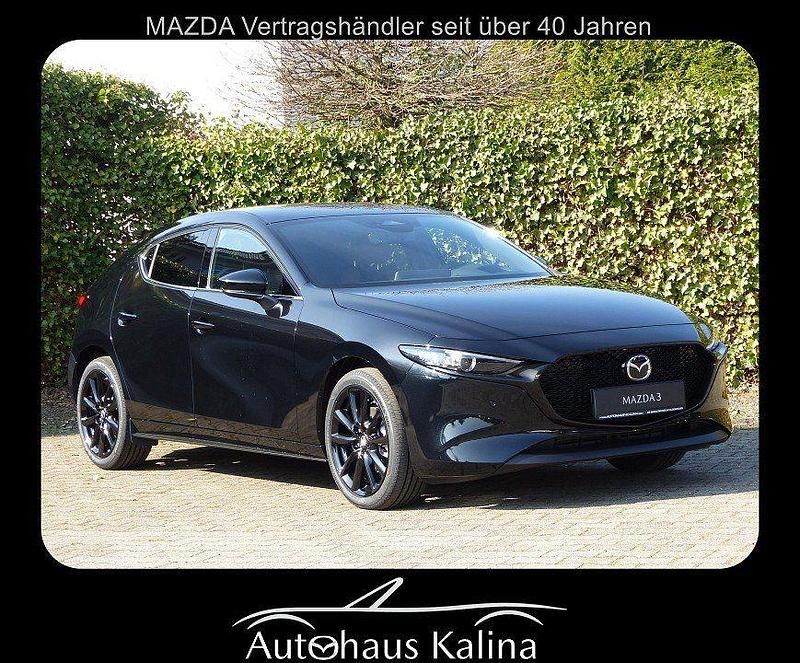 Jet black Neu 2025 Mazda 3 Nagisa Limousine | 26.150 € - Bild 1/4