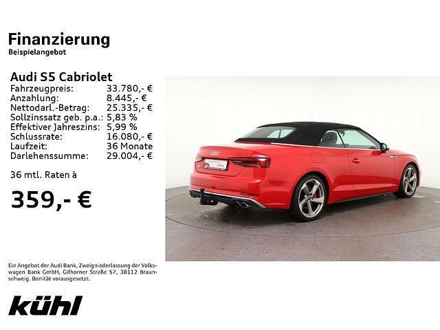 Gebraucht Audi S5 Cabriolet Ambiente 354 PS (260 kW) 2018 Rot Cabrio