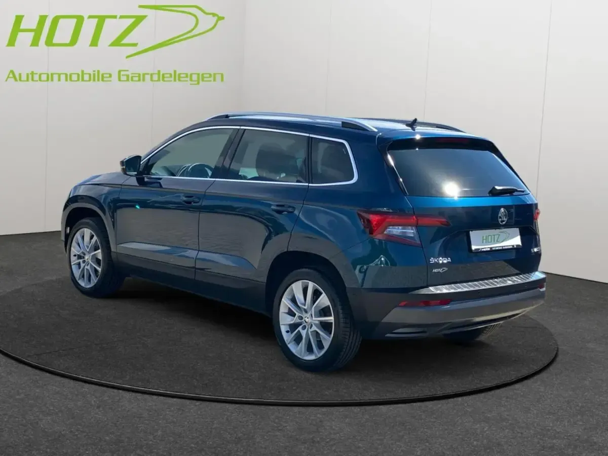 Gebraucht Skoda Karoq Style 150 PS (110 kW) 2017 Lavablau metallic SUV