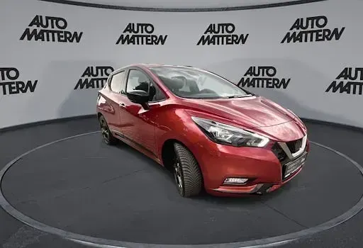 Gebraucht Nissan Micra 92 PS (67 kW) 2021 Red (metallic) Kleinwagen