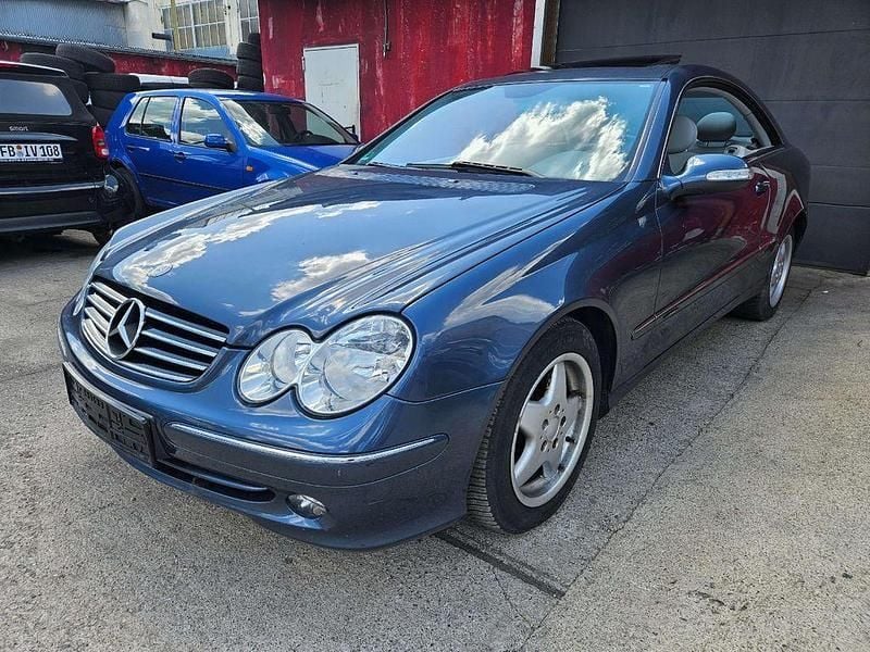 Grau Gebraucht 2003 Mercedes CLK200 Avantgarde Coupé | 5.990 € (Guter Preis) - Bild 1/4