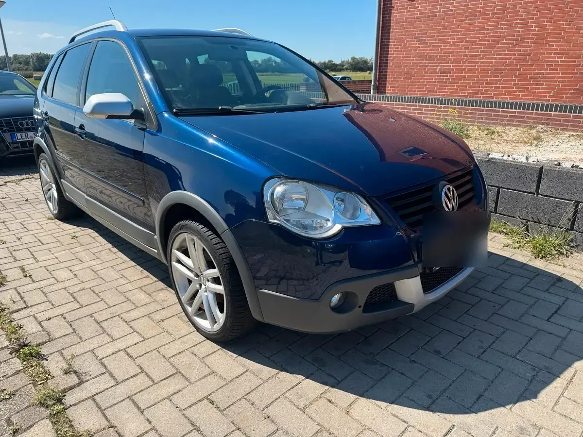 Gebraucht VW Polo Cross 105 PS (77 kW) 2009 Blau Kleinwagen