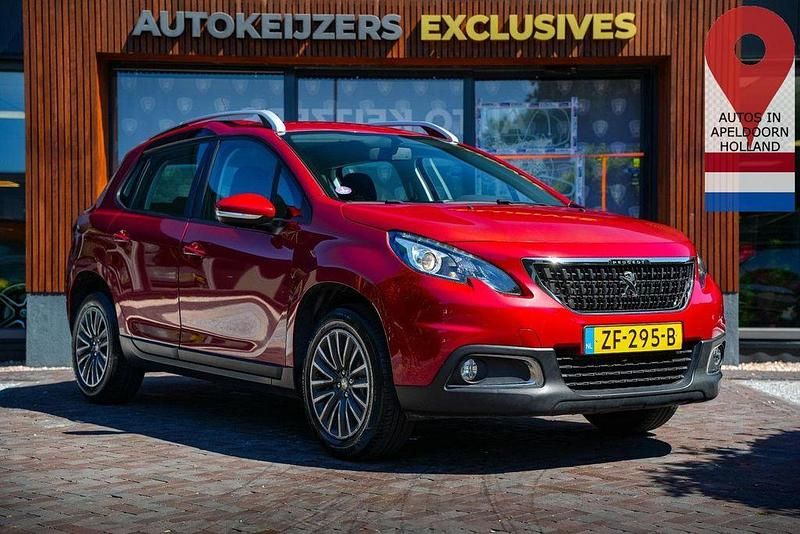 Rot Gebraucht 2019 Peugeot 2008 Active SUV | 10.590 € (Fairer Preis) - Bild 1/4