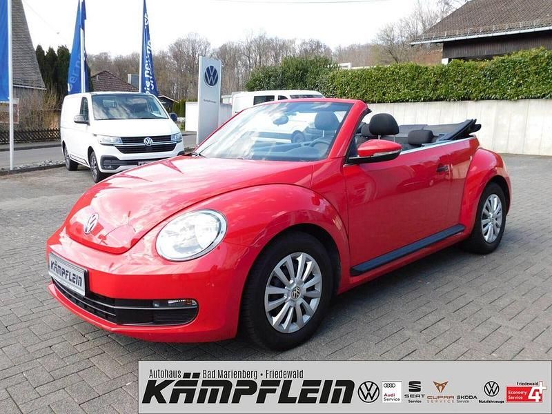 Gebraucht VW Beetle Cabriolet 105 PS (77 kW) 2015 Rot Cabrio