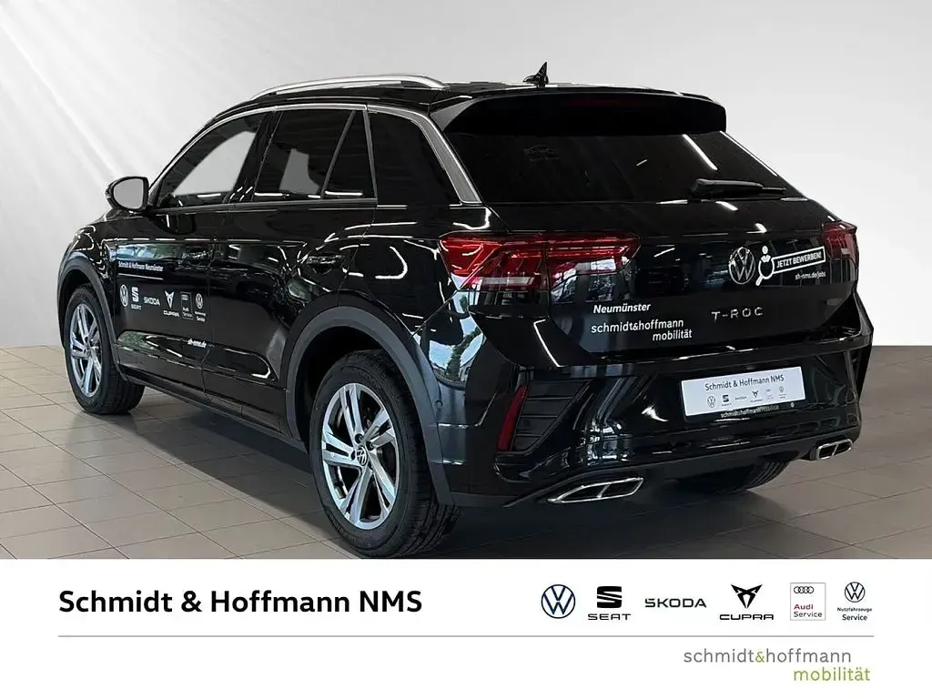 Gebraucht VW T-Roc R-line 116 PS (85 kW) 2025 Schwarz) (schwarz SUV