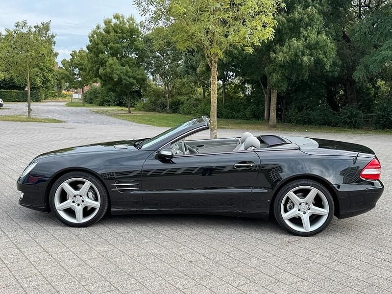 Gebraucht Mercedes SL350 2007 Schwarz Cabrio