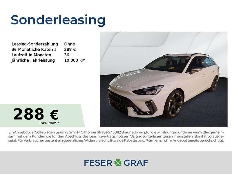Gebraucht Cupra Leon 150 PS (110 kW) 2025 Glacial weiß metallic Kombi