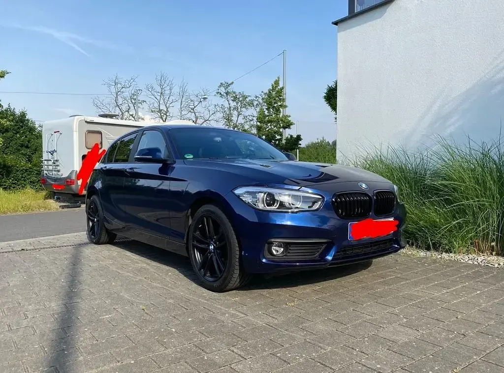 Gebraucht BMW 116 109 PS (80 kW) 2018 Blau Kleinwagen