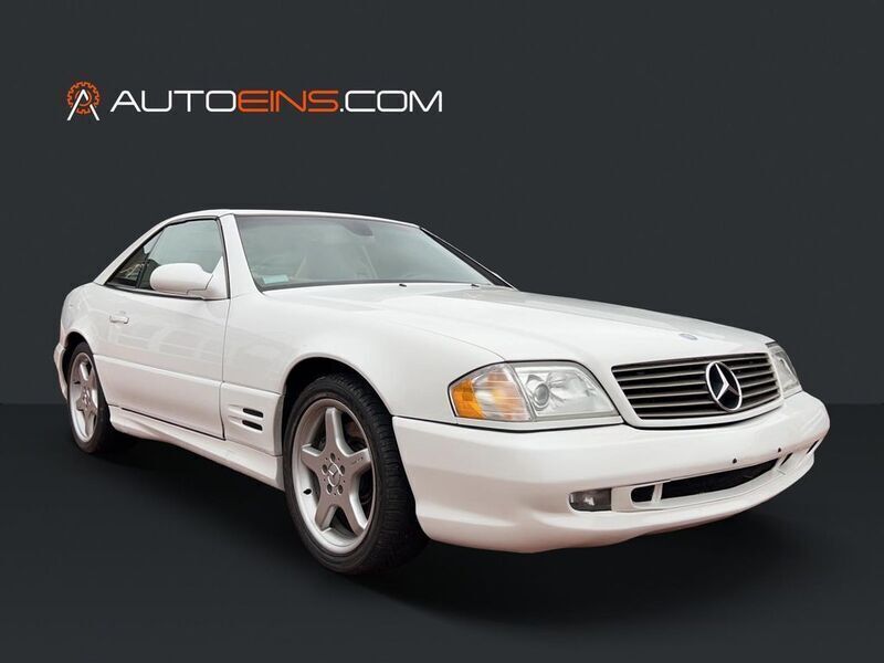 Weiß Gebraucht 2001 Mercedes SL500 Sport Cabrio | 19.888 € (Superpreis) - Bild 1/4